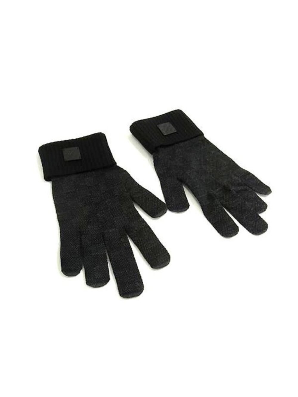 Louis Vuitton Damier Graphite Gon Neopti Gloves Black